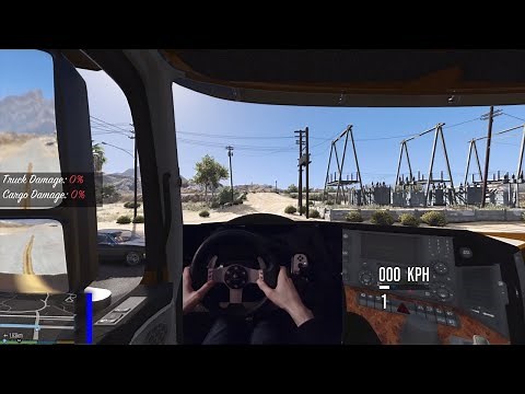 GTA 5 Euro Truck Simulator 2 - Trucking Missions Mod