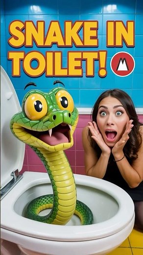 "Snake in the Toilet Shock | Woman’s Terrifying Surprise in Australia | #ViralStories #News #Animals