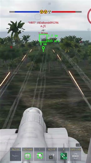 When You Have No More Options.. #warthunder #flight #combat