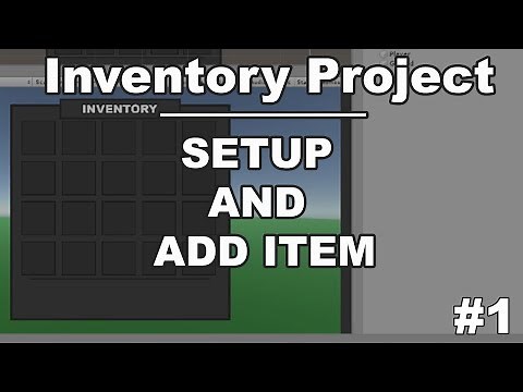 How To Make An Inventory Like Rust In Unity Tutorial! - Part 1 - Setup and Adding Items