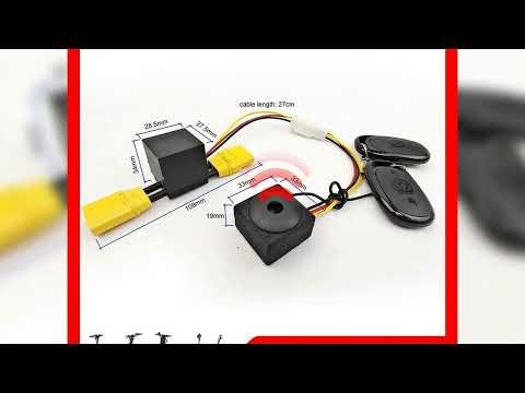 A must-have product! Universal Hidden anti-theft alarm suitable for electric scooters, bicycles, P