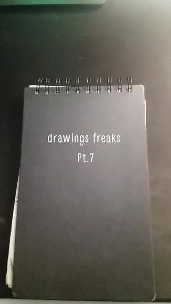 Drawing Freaks Pt.7 #horrordrawings #horror #darkart #sketchbook #drawing #fy #creepy #fyp