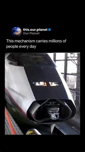 Our Planet on Instagram: "Modern train coupling systems are engineered to connect rail cars smoothly, securely, and with incredible precision. This mechanism locks two cars together in a single motion, creating a rigid, reliable link capable of handling the massive forces that occur during acceleration, braking, and transport. The coupling uses interlocking components that automatically align and secure themselves when the cars meet. Once engaged, the system distributes weight and tension evenly