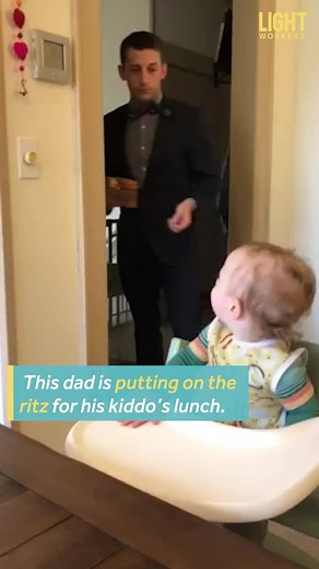 Dad is pulling out all the stops for lunch time. #dadlife | LightWorkers
