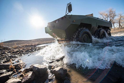 The Cottonmouth amphibious vehicle could carry Marines into future battles