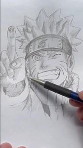 How to draw Naruto #pencildrawing #drawing