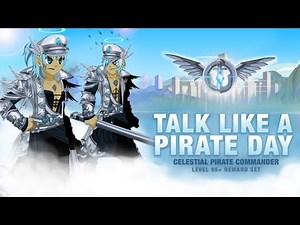 AQW - FREE ARMOR CELESTIAL PIRATE COMMANDER QUEST