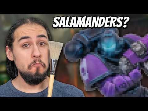 Painting The New Secret Salamanders! Dark Krakens!