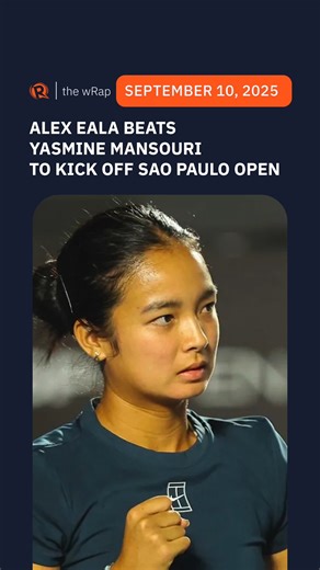 Alex Eala extends her win streak as she aced her first test in the WTA 250 Sao Paulo Open in Brazil. Full story: https://www.rappler.com/sports/tennis-results-alex-eala-yasmine-mansouri-sao-paulo-open-september-9-2025/ | Rappler