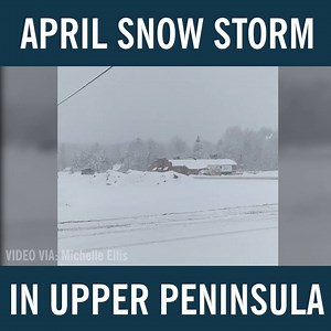 Yes, it's April. Yes, they'll be snowmobiling in Michigan's Upper Peninsula this week. | MLive.com