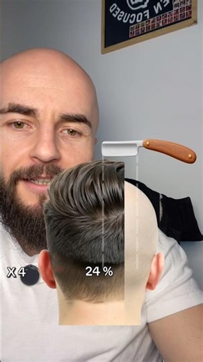 😱 Quick Head Shave 👌✂️ #headshave #shave