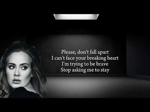 Adele - Love In The Dark (Lyrics) I can't love you in the dark