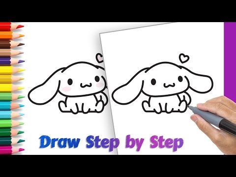 How to Draw Cinnamoroll Step by Step ✏️ | Cute Sanrio Character Drawing Tutorial for Beginners