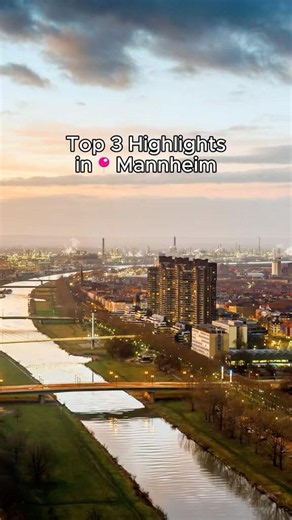 Top 3 Highlights in Mannheim 📍#Mannheim #Travel #Places
