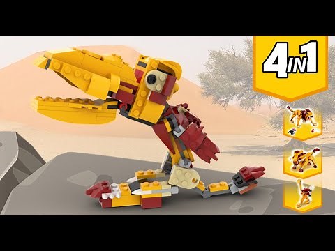 Lego 31112 Toucan Alternative Build | Instructions