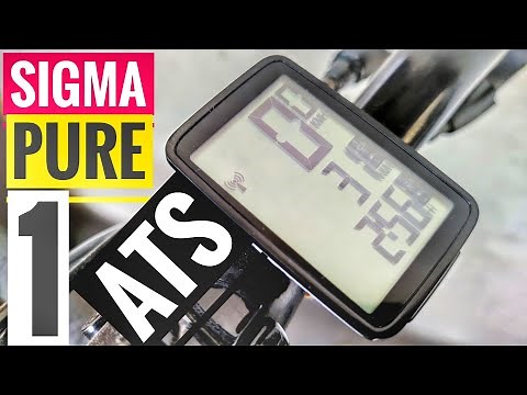 SIGMA Pure 1 ATS Wireless Installation of the meter to the bike (How to mount a counter bike?)