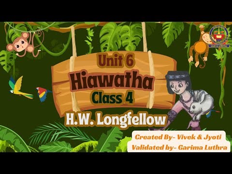 English, class 4, unit 6, Hiawatha
