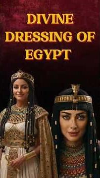 Divine Dressing of Egypt | Fashion That Ruled Empires.