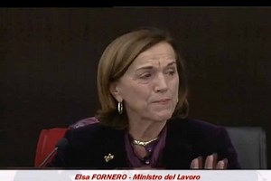 Les larmes de la ministre italienne