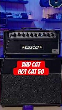 Cat’s out of the bag, the Bad Cat Hot Cat 50 is ready to rock the stage or the studio 🎸#badcat