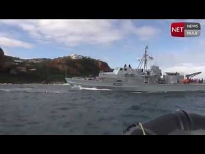 SA Navy Entering Knysna 2014