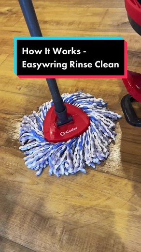 EasyWring Rinse Clean Mop and Bucket System Guide