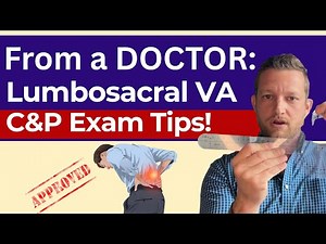 Lumbosacral Strain C&P Exam Uncovered: The 2025 VA Back Exam Explained