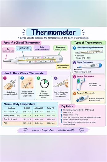 !#Thermometer #TypesOfThermometer #BodyTemperature #NursingPractical #NursingStudents
