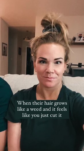 This is a constant thing... I'm always wondering how in the world my boys and husband's hair can grow this fast!! #thehaircutbox #cuthair #diyhaircut