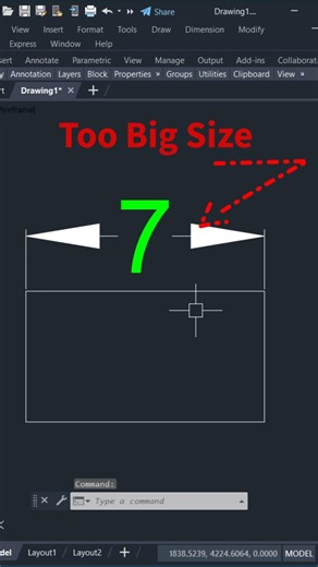 ✅ Dim Scale in AutoCAD | Fix Dimension Size