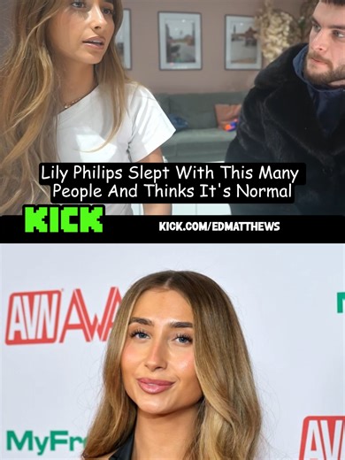 Lily Philips slept with this many men and thinks its normal #edmatthews #lilyphilips