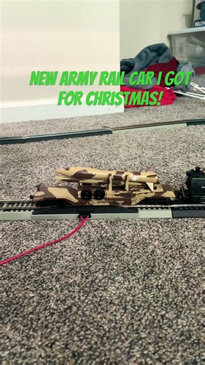 New army rail car I got! #war #model trains
