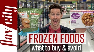 I headed the frozen food section of Walmart to see if I could find anything healthy. I reviewed all different types of frozen foods, pizza, breakfast, vegetarian, seafood, and more...and I was very happy to see some really high quality frozen food options! Check out our keto COOKBOOK: https://amzn.to/2TOHWJL Subscribe to my PODCAST: https://podcasts.apple.com/us/podcast/bobby-approved-the-flavcity-shopping-experience/id1482201439 https://open.spotify.com/show/6nBEdU7oKrDAKgyEyvxYxN https://play.