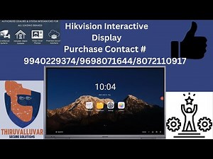 Hikvision Interactive Display Unboxing