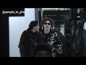 Timothée Chalamet - Jean Paul Gaultier Haute Couture SS23 fashion show in Paris - 25.01.2023