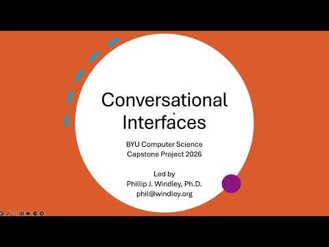 BYU CS Captone 2026 Intro