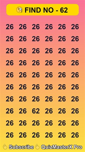 The 62 Challenge #shorts