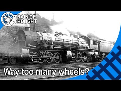 The most absurd tank engines ever built - 2-8-8-8-2 "Triplexes"