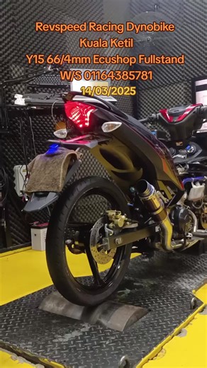 Yamaha Y15 Dyno Test at Revspeed Racing