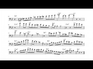 Slide Hampton's Solo on "My Blues" | Jazz Trombone Solo Transcription