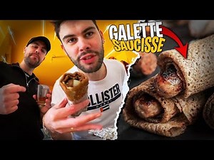 Lebouseuh lets me taste his favorite meal... SAUSAGE GALETTE!