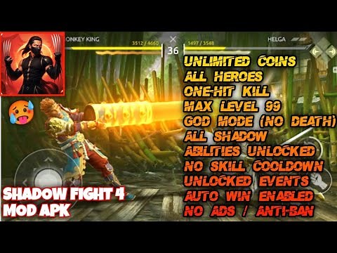 Shadow Fight 4 Mod APK UNLIMITED EVERYTHING