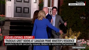 U.S. Pres. Biden meets with Canadian PM Trudeau to discuss issues