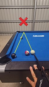 366K views · 7.1K reactions | Blocked Path in Pool? Here’s How to Fix Your Game #8ballpool #poolshots #billiards | J.billiard | Facebook