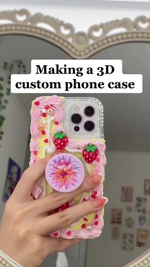 DIY 3D Phone Case Tutorial | Personalized Phone Grip