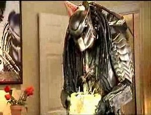 Aliens vs. Predator Birthday Cake