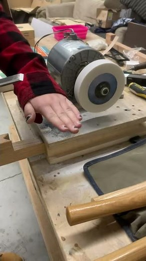 Chisel Sharpening Slow Speed Grinder