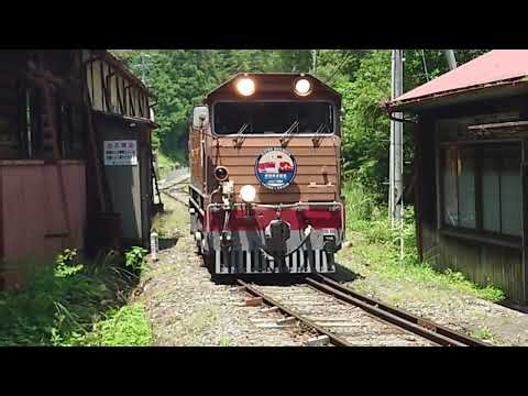 20260613 大井川鐵道 接岨峡温泉駅 404列車 出発