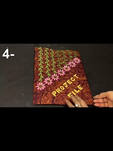 PROJECT FILE/FILE COVER/FOLDER MAKING IDEAS (DIY) #shorts - WATCH ITS FULL DIY VIDEOS ON OUR CHANNEL