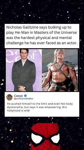 Nicholas Galitzine says bulking up to play He-Man in Masters of the Universe was the hardest